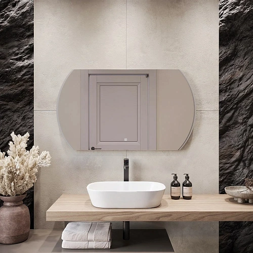 Зеркало DIWO Новгород 120 с подсветкой, овальное, с сенсорным управлением, настенное 543686 Зеркало DIWO Новгород 120 с подсветкой, овальное, с сенсорным управлением, настенное 543686