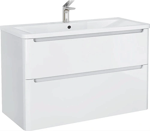 Комплект мебели STWORKI Монтре 100 белая 555341 Комплект мебели STWORKI Монтре 100 белая 555341