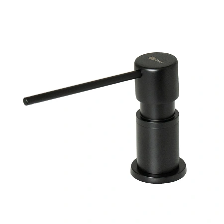 дозатор жидкого мыла Lemark LM8203BL, врезной, черный матовый дозатор жидкого мыла Lemark LM8203BL, врезной, черный матовый