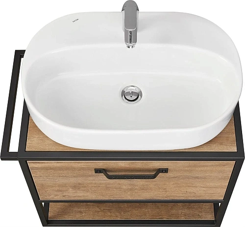 Тумба под раковину Aquaton Лофт Фабрик 65 дуб кантри 1A242301LTDY0 Тумба под раковину Aquaton Лофт Фабрик 65 дуб кантри 1A242301LTDY0