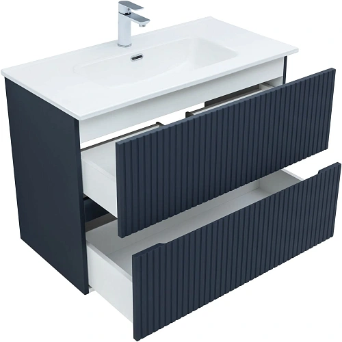 Тумба с раковиной Aquanet Джейн 90 00332523 маренго Тумба с раковиной Aquanet Джейн 90 00332523 маренго