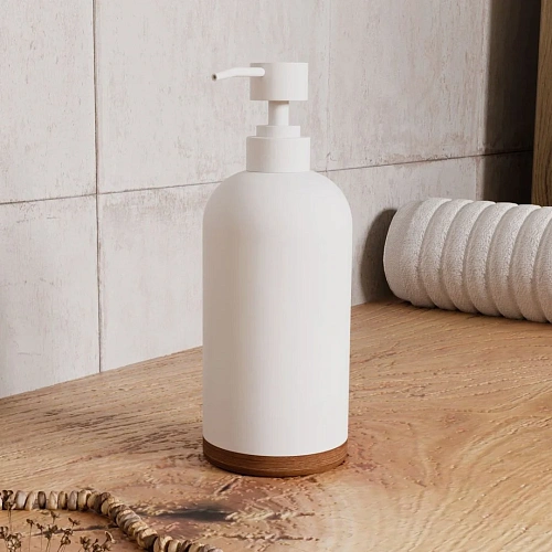 Дозатор жидкого мыла WasserKRAFT Mindel K-8899 белый Дозатор жидкого мыла WasserKRAFT Mindel K-8899 белый