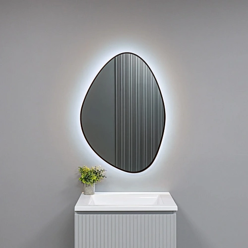 Зеркало AQUAme AQM9110B с подсветкой, универсальный монтаж Зеркало AQUAme AQM9110B с подсветкой, универсальный монтаж