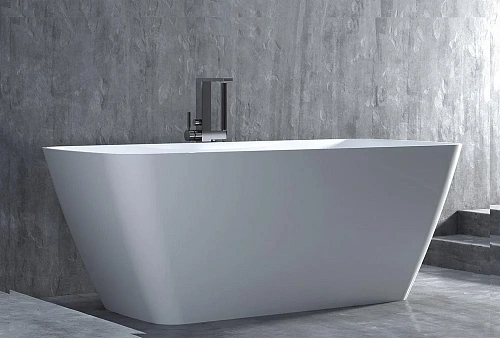 Ванна отдельностоящая Salini AGATHA 180x80 покраска по RAL полностью 100221MF из искусственого камня S-Stone Ванна отдельностоящая Salini AGATHA 180x80 покраска по RAL полностью 100221MF из искусственого камня S-Stone