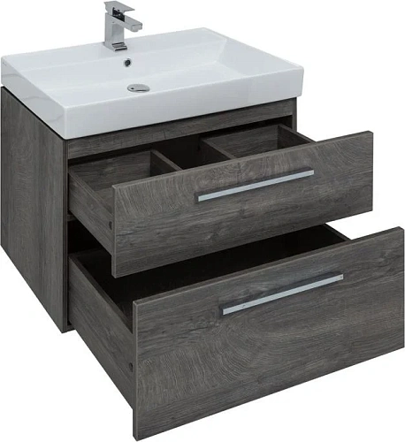 Комплект мебели Aquanet Nova 75 дуб рошелье (2 ящика) 00243251 Комплект мебели Aquanet Nova 75 дуб рошелье (2 ящика) 00243251