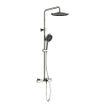 Душевая система SANCOS Etna SC9008BN с термостатом и изливом брашированный никель Душевая система SANCOS Etna SC9008BN с термостатом и изливом брашированный никель