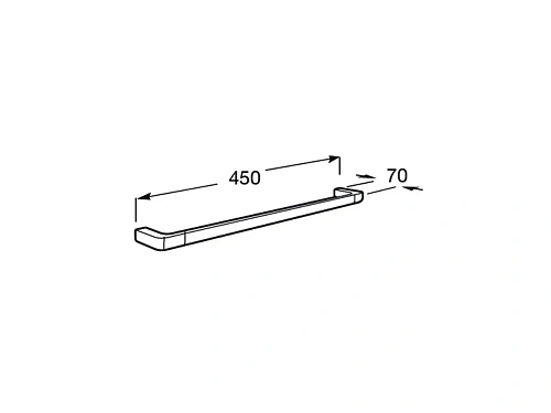 Полотенцедержатель Roca Tempo 817029001 Полотенцедержатель Roca Tempo 817029001
