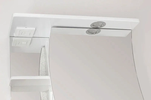 Зеркальный шкаф Style Line Волна 60/С ЛС-00000121 Зеркальный шкаф Style Line Волна 60/С ЛС-00000121