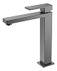 Смеситель для раковины BohemeQubic Matt Gun Metal 472-GM