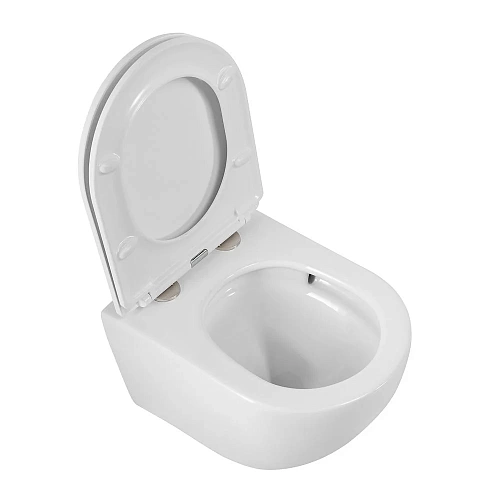 Унитаз подвесной CEZARES RELAX CZR-38088-49-TH-TOR/SC безободковый с сиденьем Унитаз подвесной CEZARES RELAX CZR-38088-49-TH-TOR/SC безободковый с сиденьем