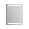 Зеркало BelBagno SPC-KRAFT-685-885-TCH-WARM-NERO 685x32x885 мм с подсветкой сенсорным выключателем и подогревом Зеркало BelBagno SPC-KRAFT-685-885-TCH-WARM-NERO 685x32x885 мм с подсветкой сенсорным выключателем и подогревом