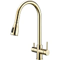 Смеситель для кухни Paulmark LANGE светлое золото La214212-LG Смеситель для кухни Paulmark LANGE светлое золото La214212-LG