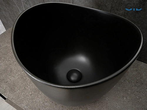 Раковина Gid N9303bg 53378 накладная черная графит 36x36x32 Раковина Gid N9303bg 53378 накладная черная графит 36x36x32