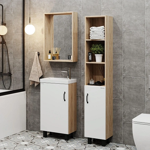 Зеркало Onika Тимбер 48 см 204803 дуб сонома Зеркало Onika Тимбер 48 см 204803 дуб сонома