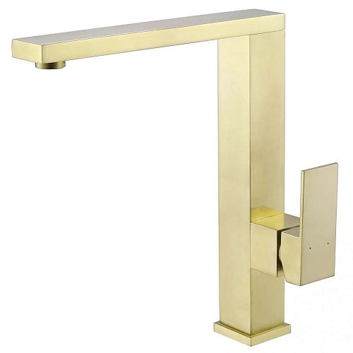 Смеситель для кухни ABBER Daheim AF8214G, золото матовое Смеситель для кухни ABBER Daheim AF8214G, золото матовое