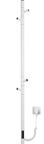 Полотенцесушитель электрический Vincea VTD-1DWE 15х140, белый, таймер Полотенцесушитель электрический Vincea VTD-1DWE 15х140, белый, таймер