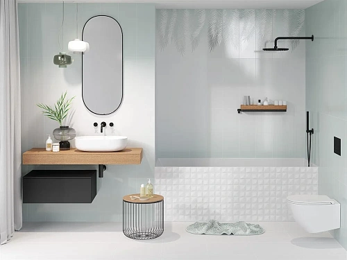 Панно Cersanit Gradient листья зеленый 59,4x59,8 GR2T021 Панно Cersanit Gradient листья зеленый 59,4x59,8 GR2T021