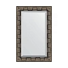 Зеркало в багетной раме Evoform Exclusive BY 1136 53 x 83 см, серебряный бамбук