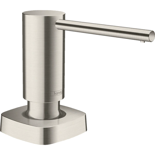 Дозатор жидкого мыла Hansgrohe A71 40468800, под сталь Дозатор жидкого мыла Hansgrohe A71 40468800, под сталь