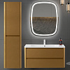 Шкаф-пенал CEZARES RELAX-1500-2A-SO-BORO-P брашированное золото 400x300 подвесной