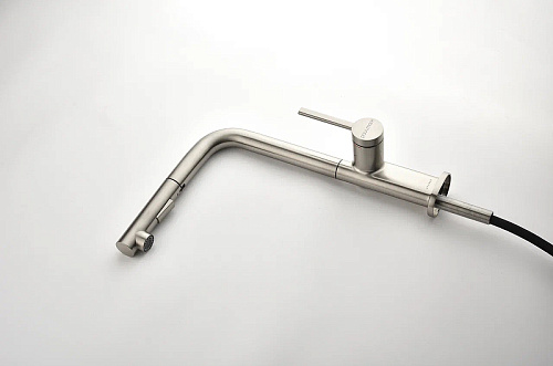 Смеситель для кухни Paulmark NEO брашированная сталь Ne214419-BS Смеситель для кухни Paulmark NEO брашированная сталь Ne214419-BS