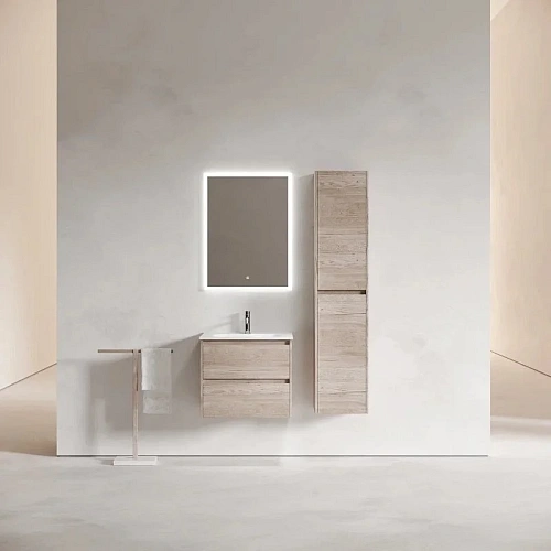 Тумба под раковину Sancos Libra LB60EG 590х450х500 дуб галифакс натуральный, подвесная Тумба под раковину Sancos Libra LB60EG 590х450х500 дуб галифакс натуральный, подвесная