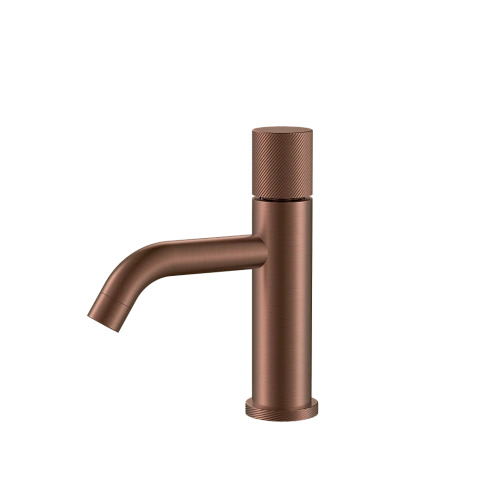 Смеситель для раковины Boheme Stick 121-BRB.4 BRUSHED BRONZE SPIRALE Смеситель для раковины Boheme Stick 121-BRB.4 BRUSHED BRONZE SPIRALE