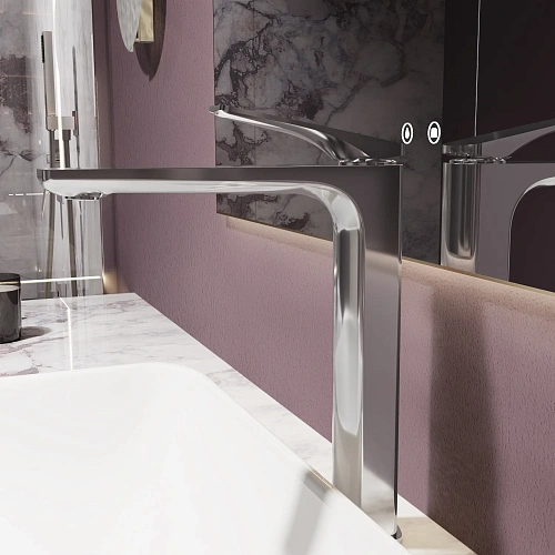 Смеситель для раковины Vincea Puro VBF-5P02CH хром Смеситель для раковины Vincea Puro VBF-5P02CH хром