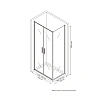 Душевой уголок BERGES LEGOS LS-3 1200х900 061052 Душевой уголок BERGES LEGOS LS-3 1200х900 061052