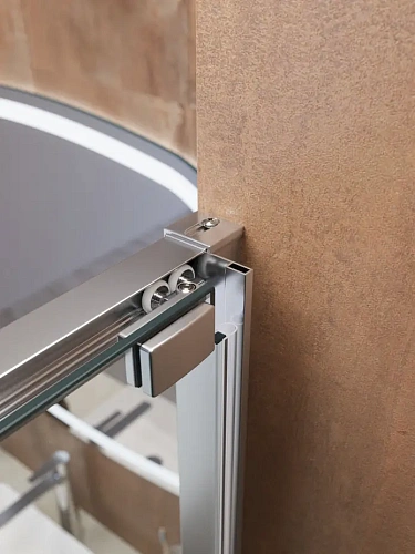 Душевой уголок CEZARES LUX-AH-FS-1-90/100-C-CR 90x100 см, профиль хром, стекло прозрачное Душевой уголок CEZARES LUX-AH-FS-1-90/100-C-CR 90x100 см, профиль хром, стекло прозрачное