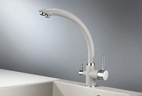 Смеситель для кухни Granula 2167, БАЗАЛЬТ Смеситель для кухни Granula 2167, БАЗАЛЬТ