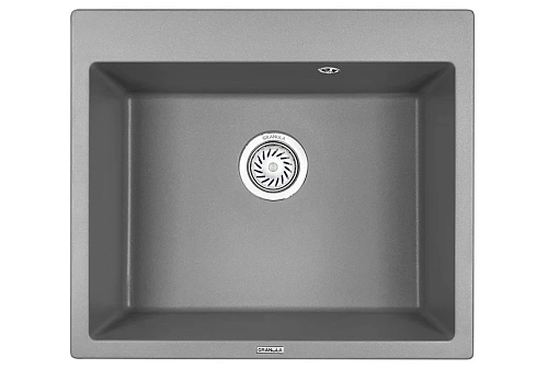 Кухонная мойка Granula 6001, АЛЮМИНИУМ, кварц 600х520 Кухонная мойка Granula 6001, АЛЮМИНИУМ, кварц 600х520