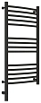 Полотенцесушитель электрический Сунержа Богема 3.0 выгнутая 800х400 МЭМ левый 15-5802-8040 Темный ти Полотенцесушитель электрический Сунержа Богема 3.0 выгнутая 800х400 МЭМ левый 15-5802-8040 Темный ти