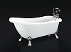 Картинка анонса товара «ванна отдельностоящая belbagno bb20-1700 1700x730 акриловая»