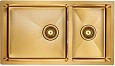Кухонная мойка Paulmark AISI304 OSSER PM527844-BG брашированное золото 780х440мм Кухонная мойка Paulmark AISI304 OSSER PM527844-BG брашированное золото 780х440мм