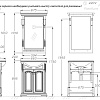 Зеркало Opadiris Риспекто 65, орех антикварный, с выключателем 00-00007058 Зеркало Opadiris Риспекто 65, орех антикварный, с выключателем 00-00007058