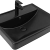 Раковина Aquanet Ирис 60 черная матовая 00329247 Раковина Aquanet Ирис 60 черная матовая 00329247
