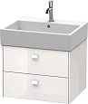 Тумба под раковину Duravit Brioso BR415302222 подвесная 58 см белый глянцевый Тумба под раковину Duravit Brioso BR415302222 подвесная 58 см белый глянцевый