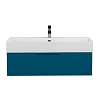 Тумба под раковину CEZARES PREMIUM 55423 Plisse Blu petrolio подвесная