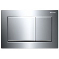 Клавиша смыва Geberit 115.883.KH.1 Sigma 30 пластик, хром Клавиша смыва Geberit 115.883.KH.1 Sigma 30 пластик, хром