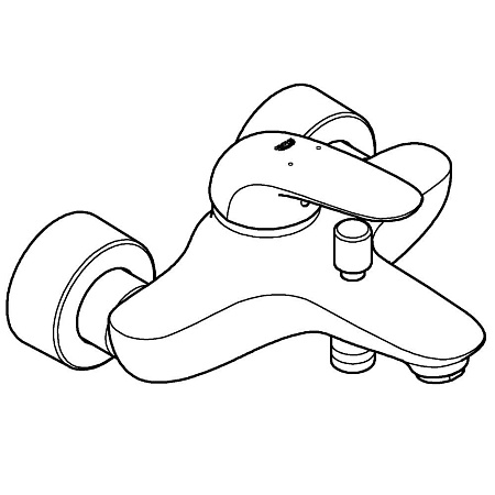 Смеситель для ванны GROHE Eurostyle, хром (23726003) Смеситель для ванны GROHE Eurostyle, хром (23726003)