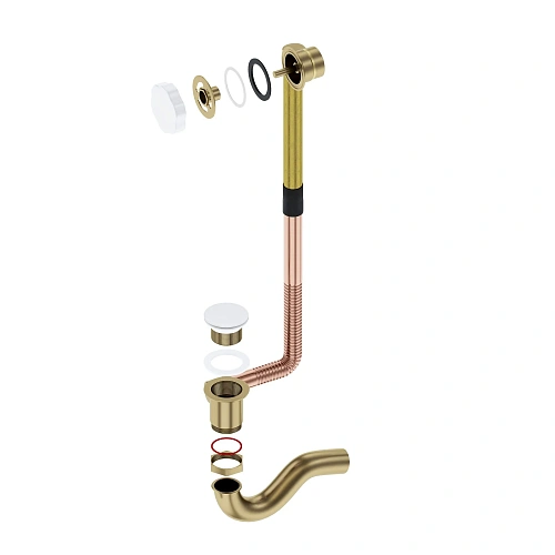 Слив-перелив Timo 8004/16 белый Слив-перелив Timo 8004/16 белый