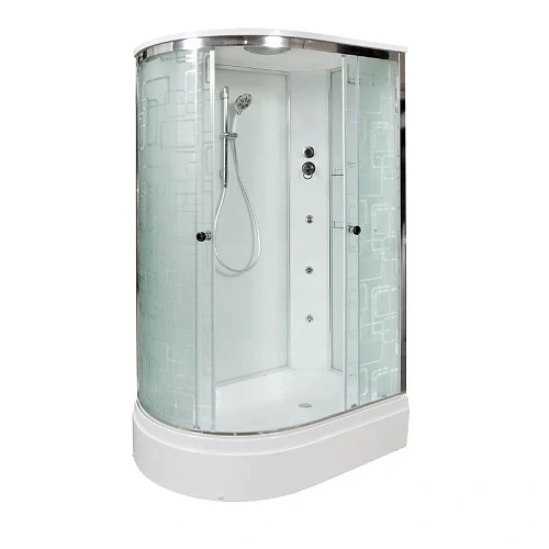 Душевая кабина Dto EM2712R (EM2712RGM) 120x80 см с гидромассажем Душевая кабина Dto EM2712R (EM2712RGM) 120x80 см с гидромассажем