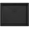 Кухонная мойка Paulmark NEXT 54 UNI, PM215444-MBN, матовый черный, 540х440мм 1,2мм Кухонная мойка Paulmark NEXT 54 UNI, PM215444-MBN, матовый черный, 540х440мм 1,2мм