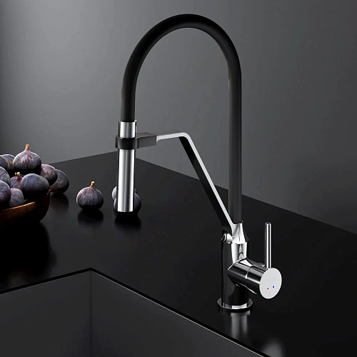 Смеситель для кухни AM.PM Like F8013000 с гибким изливом Смеситель для кухни AM.PM Like F8013000 с гибким изливом