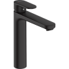 Картинка анонса товара «смеситель для раковины hansgrohe vernis blend 190, со сливной гарнитурой 71552670, матовый черный»