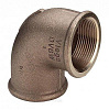 Угольник Viega 320683 ВР 90° бронза 1x3/4