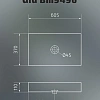 Раковина Gid Bm9496 53363 накладная черная матовая 60.5x37x11 Раковина Gid Bm9496 53363 накладная черная матовая 60.5x37x11