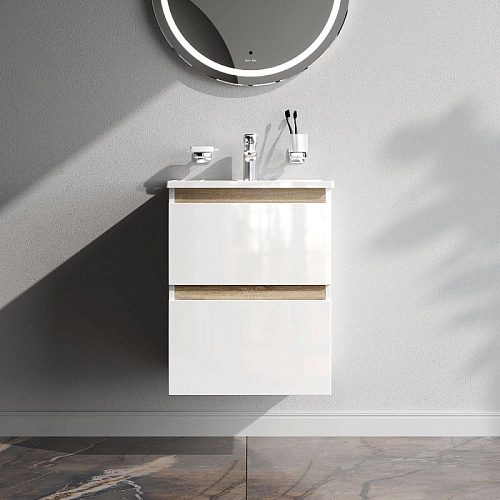 Тумба под раковину AM.PM X-Joy M85AFHX0502WG подвесная, 50 см, белый Тумба под раковину AM.PM X-Joy M85AFHX0502WG подвесная, 50 см, белый