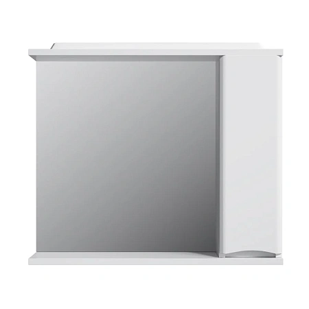 Зеркальный шкаф AM.PM Like M80MPR0801WG 80 см, с подсветкой, правый, белый Зеркальный шкаф AM.PM Like M80MPR0801WG 80 см, с подсветкой, правый, белый